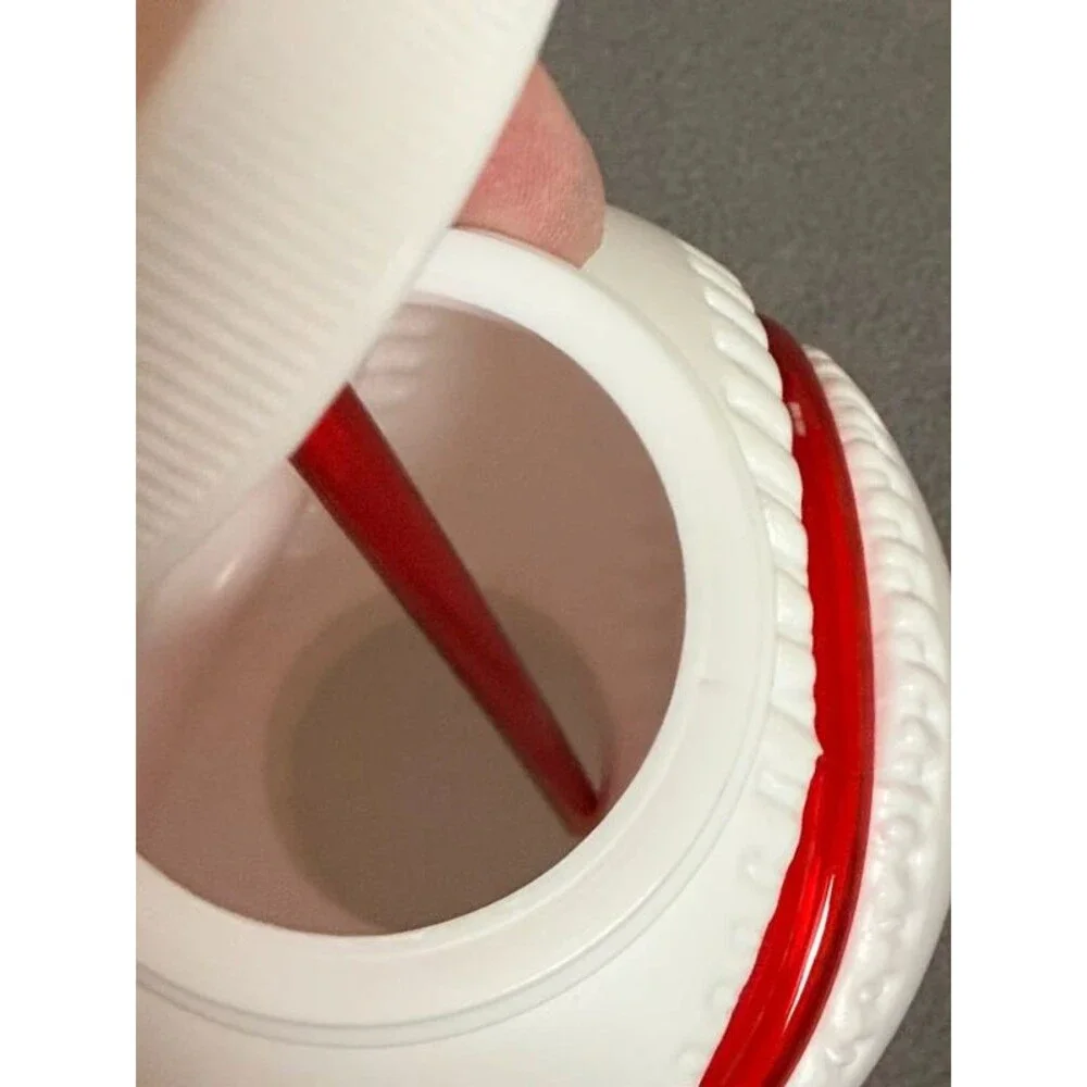 Krazy Straws Football & Baseball Plastic Cups